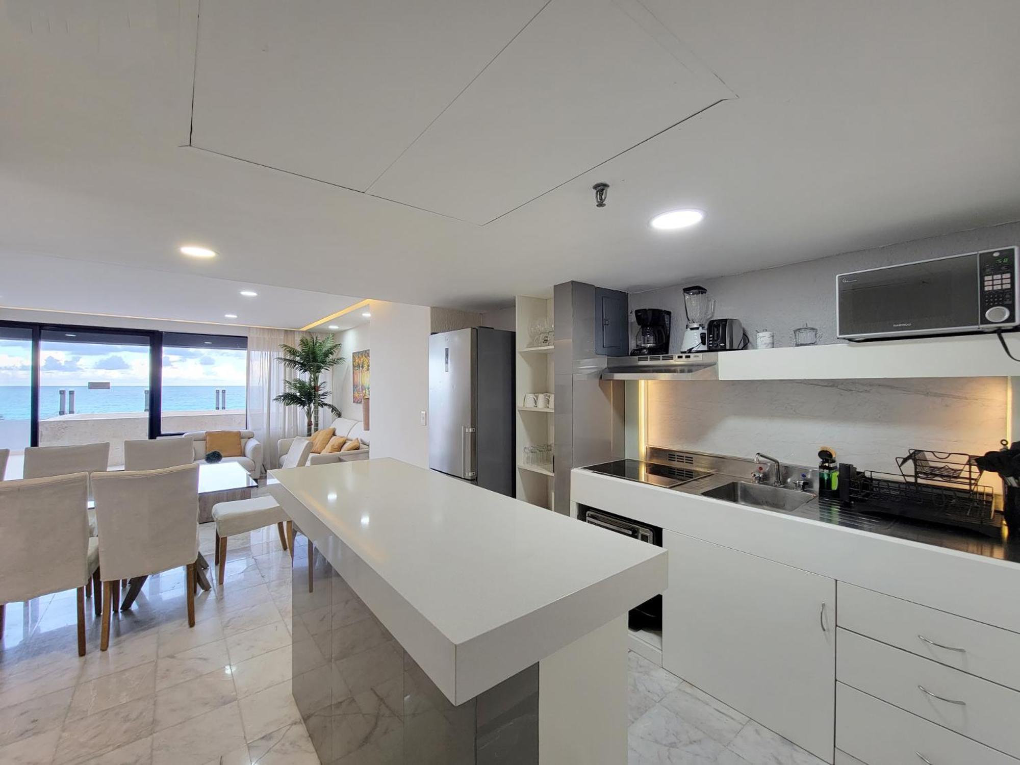 Beachfront Getaway Condo Cancún Kültér fotó