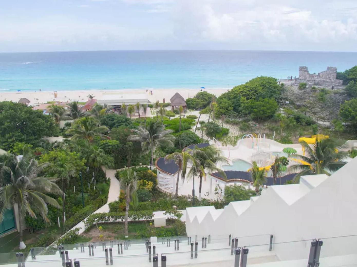 Beachfront Getaway Condo Cancún Szoba fotó